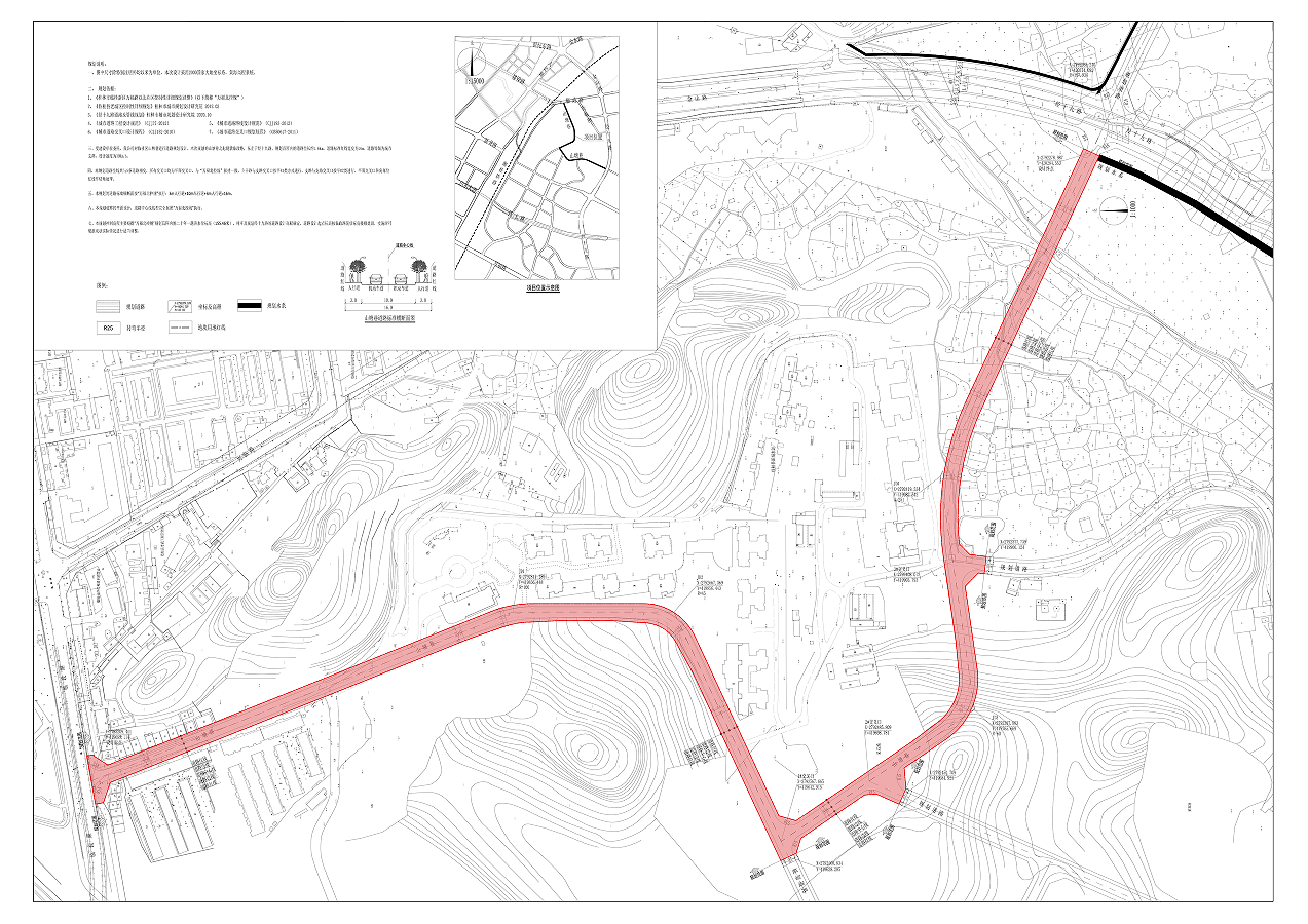 临桂区龙山巷及纬六路建设工程